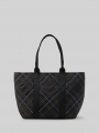 Tom Tailor TTAMINTA XL Shopper mit Karomuster - Schwarz / Black Tom Tailor TTAMINTA XL Shopper mit Karomuster - Schwarz / Black