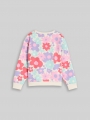 Tom Tailor Cropped Sweatshirt mit Blumenmuster - Colorful Big Floral Design Tom Tailor Cropped Sweatshirt mit Blumenmuster - Colorful Big Floral Design