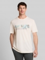 Tom Tailor T-Shirt mit Fotoprint - Gardenia White Tom Tailor T-Shirt mit Fotoprint - Gardenia White