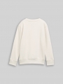 Tom Tailor Sweatshirt mit Print - Greyish White Tom Tailor Sweatshirt mit Print - Greyish White