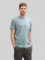 Tom Tailor T-Shirts aus Baumwolle mit Logo-Print im 2er-Pack - Grey Mint Tom Tailor T-Shirts aus Baumwolle mit Logo-Print im 2er-Pack - Grey Mint