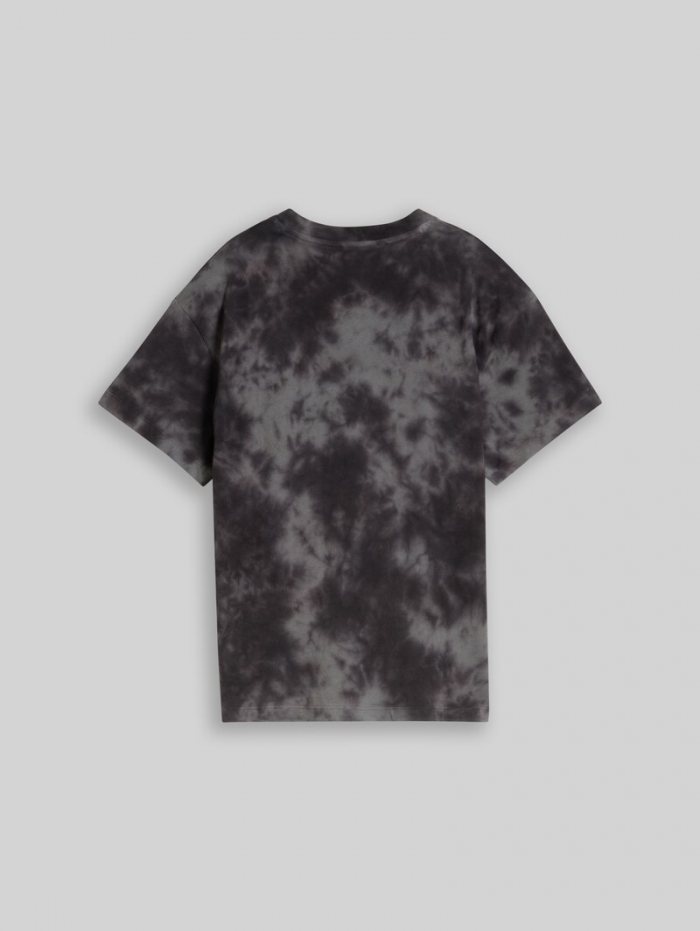 Tom Tailor Oversize Tie-Dye T-Shirt - Dark Grey Tie Dye Tom Tailor Oversize Tie-Dye T-Shirt - Dark Grey Tie Dye