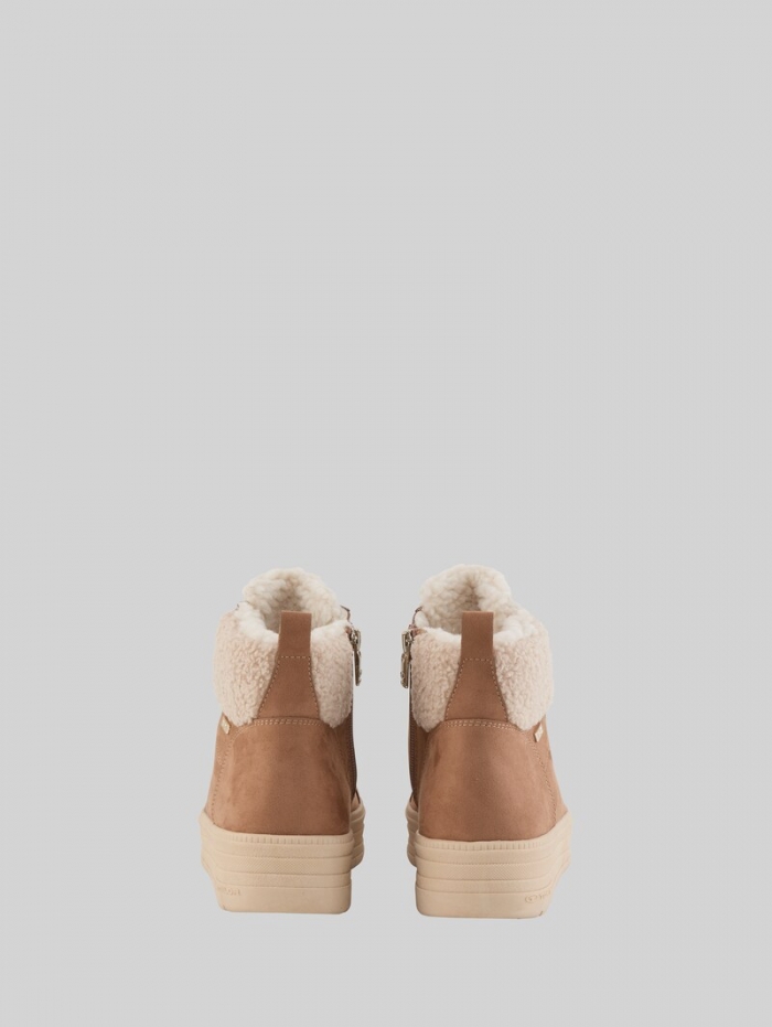 Tom Tailor Wasserfeste Stiefeletten mit Fütterung - Sand Tom Tailor Wasserfeste Stiefeletten mit Fütterung - Sand