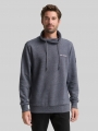 Tom Tailor Snood Sweatshirt mit Logo-Details - Navy Grindle Structure Tom Tailor Snood Sweatshirt mit Logo-Details - Navy Grindle Structure