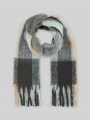 Tom Tailor Cosy Schal mit Fransen - Green Big Check Tom Tailor Cosy Schal mit Fransen - Green Big Check
