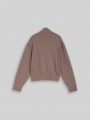 Tom Tailor Sweatjacke mit Stehkragen - Rusty Brown Tom Tailor Sweatjacke mit Stehkragen - Rusty Brown