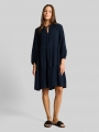 Tom Tailor Crinkle Kleid mit Volants - Sky Captain Blue Tom Tailor Crinkle Kleid mit Volants - Sky Captain Blue