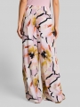 Tom Tailor Loose Fit Palazzo Hose mit Muster - Big Abstract Flower Print Tom Tailor Loose Fit Palazzo Hose mit Muster - Big Abstract Flower Print