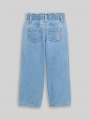 Tom Tailor Wide Leg Jeans mit Stickerei - Used Mid Stone Blue Denim Tom Tailor Wide Leg Jeans mit Stickerei - Used Mid Stone Blue Denim