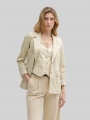 Tom Tailor Regular Fit Blazer aus Twill - Champagne Tom Tailor Regular Fit Blazer aus Twill - Champagne