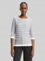 Tom Tailor Sweatshirt mit Streifenmuster - Blue White Structured Stripe Tom Tailor Sweatshirt mit Streifenmuster - Blue White Structured Stripe