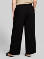 Tom Tailor Plus Size - Loose Wide Hose mit Kordelzug - Deep Black Tom Tailor Plus Size - Loose Wide Hose mit Kordelzug - Deep Black