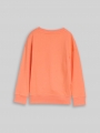 Tom Tailor Oversize Sweatshirt mit Print - Bright Coral Tom Tailor Oversize Sweatshirt mit Print - Bright Coral