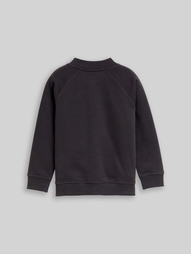 Tom Tailor College Sweatjacke - Coal Grey Tom Tailor College Sweatjacke - Coal Grey
