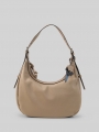 Tom Tailor TTARTEMISA M Beuteltasche mit Anhänger - Taupe / Taupe Tom Tailor TTARTEMISA M Beuteltasche mit Anhänger - Taupe / Taupe