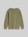 Tom Tailor Oversize Langarmshirt in Strick-Optik - Tree Moss Green Tom Tailor Oversize Langarmshirt in Strick-Optik - Tree Moss Green