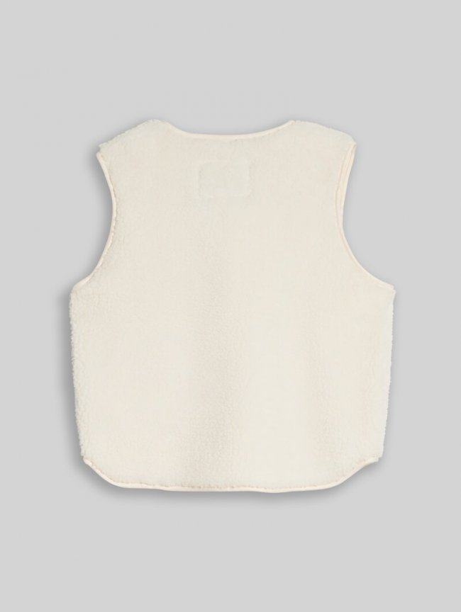 Tom Tailor Teddy-Weste - Light Creme Teddy Tom Tailor Teddy-Weste - Light Creme Teddy