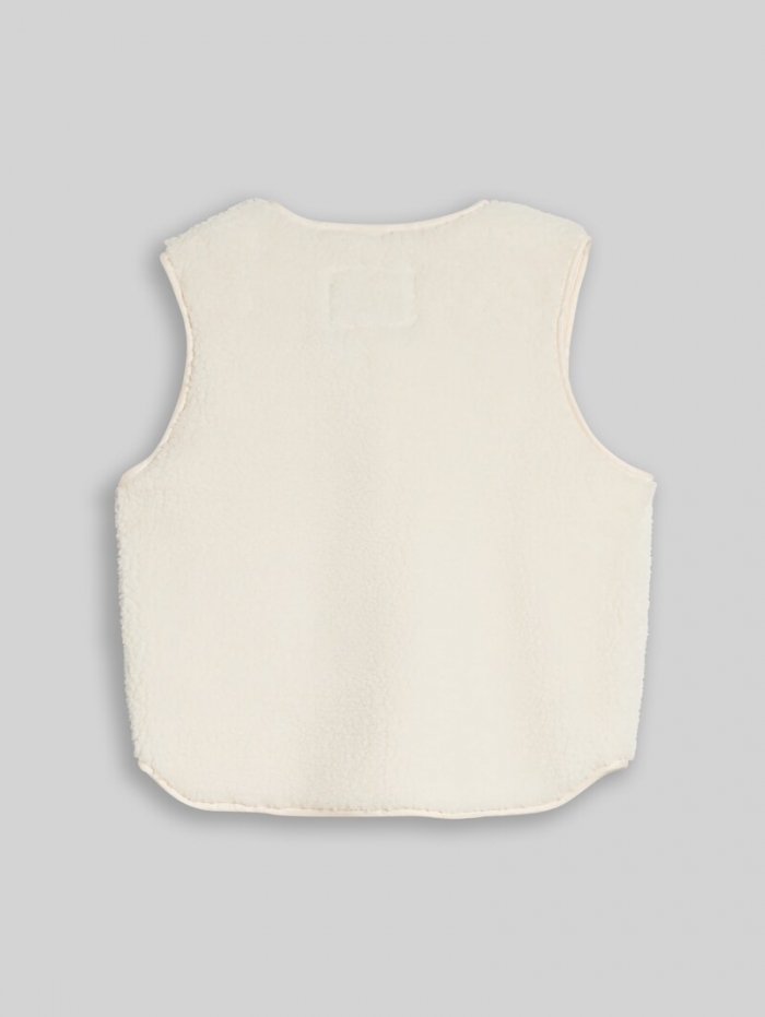 Tom Tailor Teddy-Weste - Light Creme Teddy Tom Tailor Teddy-Weste - Light Creme Teddy