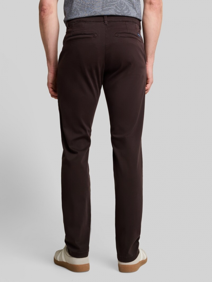 Tom Tailor TTSIMON SLIM Chino Hose im Washed-Look - Dark Chocolate Brown Tom Tailor TTSIMON SLIM Chino Hose im Washed-Look - Dark Chocolate Brown