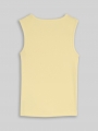 Tom Tailor Basic Ripp Top - Light Yellow Tom Tailor Basic Ripp Top - Light Yellow