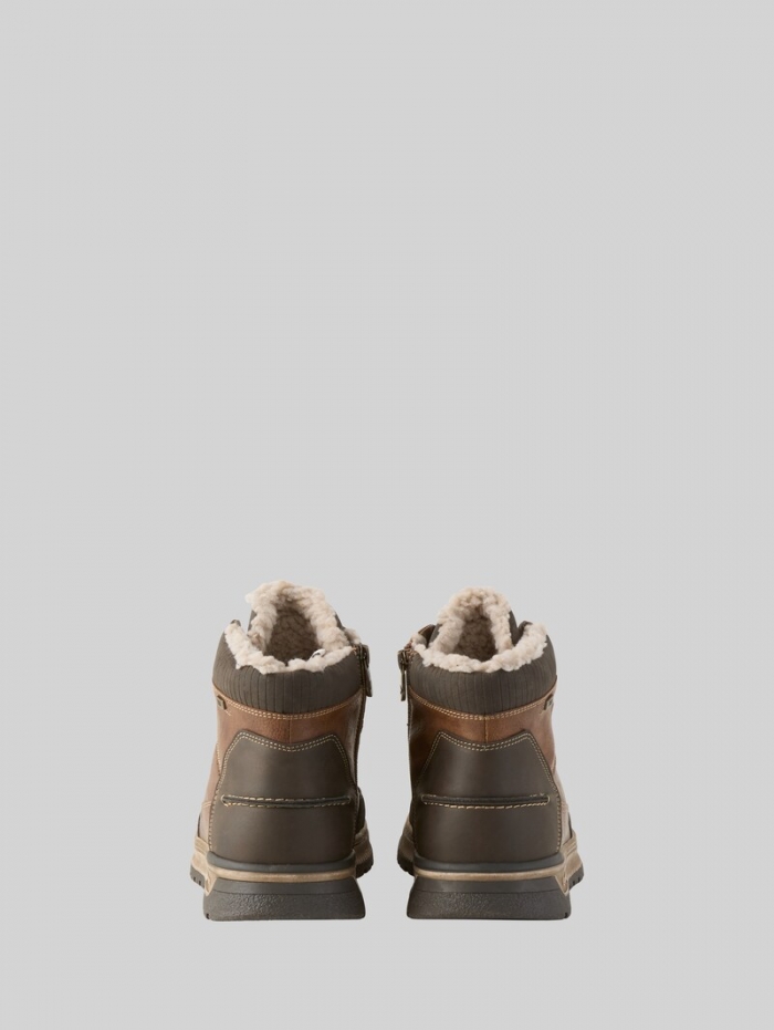 Tom Tailor Wasserdichte Stiefeletten mit Fütterung - Rust Tom Tailor Wasserdichte Stiefeletten mit Fütterung - Rust