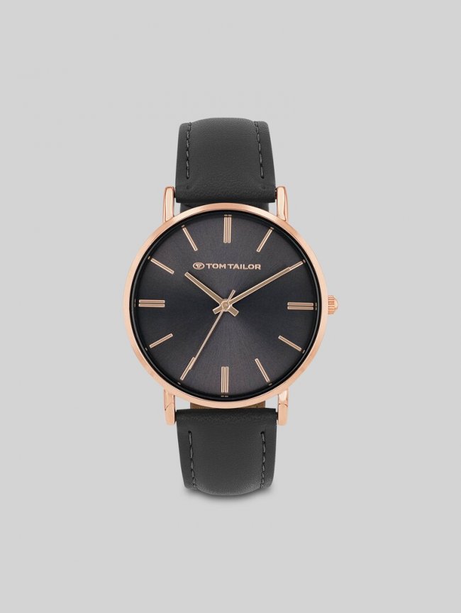 Tom Tailor Armbanduhr Roségold - Ziffernblatt grau mit 36mm - Rose Gold Tom Tailor Armbanduhr Roségold - Ziffernblatt grau mit 36mm - Rose Gold