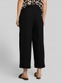 Tom Tailor Crinkle Culotte Hose - Deep Black Tom Tailor Crinkle Culotte Hose - Deep Black