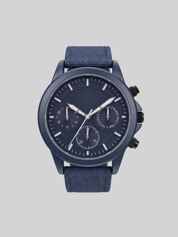 Tom Tailor Armbanduhr Chronograph marineblau - Gun Tom Tailor Armbanduhr Chronograph marineblau - Gun