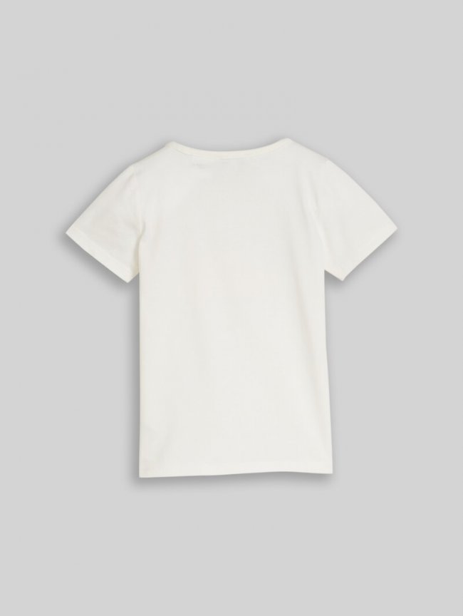 Tom Tailor T-Shirt mit Snoopy-Print - Whisper White Tom Tailor T-Shirt mit Snoopy-Print - Whisper White