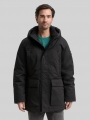 Tom Tailor Arctic Parka mit abnehmbarer Kapuze - Black Tom Tailor Arctic Parka mit abnehmbarer Kapuze - Black