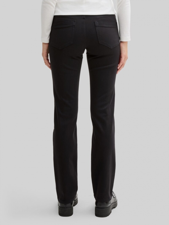 Tom Tailor TTALEXA STRAIGHT Jeans - Black Denim Tom Tailor TTALEXA STRAIGHT Jeans - Black Denim