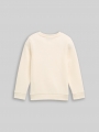 Tom Tailor Sweatshirt mit Glitzer-Print - Dove White Tom Tailor Sweatshirt mit Glitzer-Print - Dove White