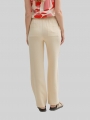 Tom Tailor TTLEA Seersucker Straight Hose - Champagne Tom Tailor TTLEA Seersucker Straight Hose - Champagne