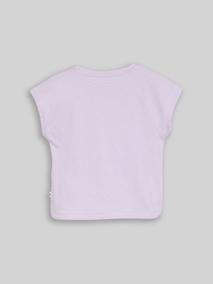 Tom Tailor T-Shirt mit Wendepailletten - Cool Lilac Tom Tailor T-Shirt mit Wendepailletten - Cool Lilac