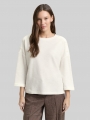 Tom Tailor Langarmshirt mit Knopf-Details - Whisper White Tom Tailor Langarmshirt mit Knopf-Details - Whisper White