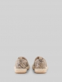 Tom Tailor Flache Espadrilles mit Animal-Print - Beige Multi Tom Tailor Flache Espadrilles mit Animal-Print - Beige Multi
