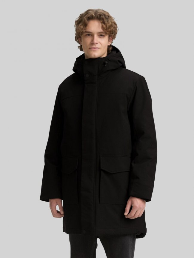 Tom Tailor Parka mit wasserabweisender Funktion - Black Tom Tailor Parka mit wasserabweisender Funktion - Black