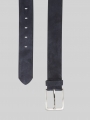 Tom Tailor TTGEORGE Velourledergürtel mit eckiger Dornschließe - Navy Uni Tom Tailor TTGEORGE Velourledergürtel mit eckiger Dornschließe - Navy Uni