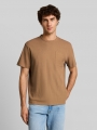 Tom Tailor Relaxed Fit T-Shirt mit Brusttasche - Malt Brown Tom Tailor Relaxed Fit T-Shirt mit Brusttasche - Malt Brown