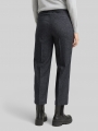 Tom Tailor TTMIA STRAIGHT Hose in Melange-Optik - Lunar Eclipse Blue Structure Tom Tailor TTMIA STRAIGHT Hose in Melange-Optik - Lunar Eclipse Blue Structure