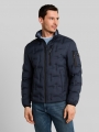 Tom Tailor Hybrid Steppjacke mit verstaubarer Kapuze - Sky Captain Blue Tom Tailor Hybrid Steppjacke mit verstaubarer Kapuze - Sky Captain Blue