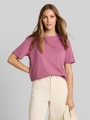 Tom Tailor Boxy Fit T-Shirt mit Stickerei - Dusty Berry Tom Tailor Boxy Fit T-Shirt mit Stickerei - Dusty Berry