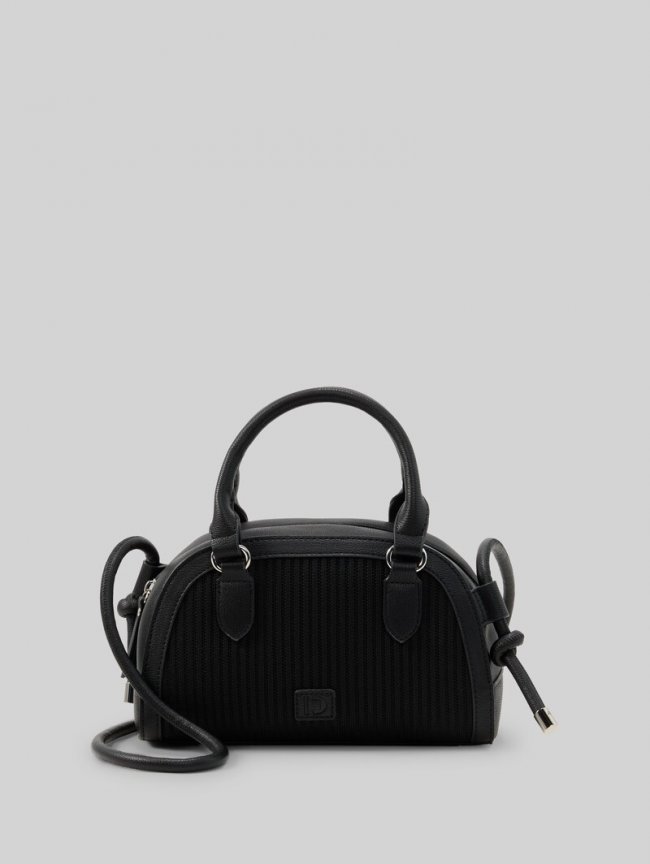 Tom Tailor TTMADELYN S Shopper mit Logo-Badge - Mixed Black Tom Tailor TTMADELYN S Shopper mit Logo-Badge - Mixed Black