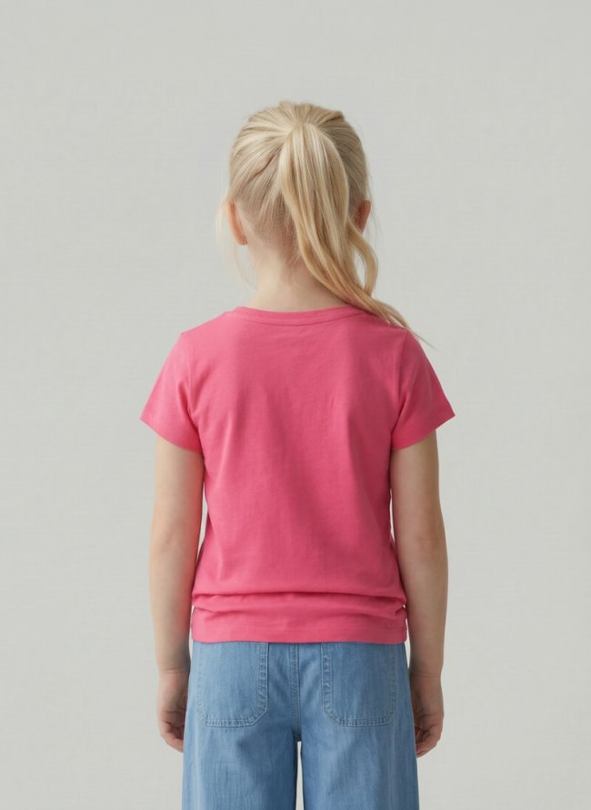 Tom Tailor T-Shirt mit Wendepailletten - Flashy Pink Tom Tailor T-Shirt mit Wendepailletten - Flashy Pink