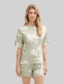 Tom Tailor Pyjama-Set mit Allover-Print - Grün-hell-allover Tom Tailor Pyjama-Set mit Allover-Print - Grün-hell-allover