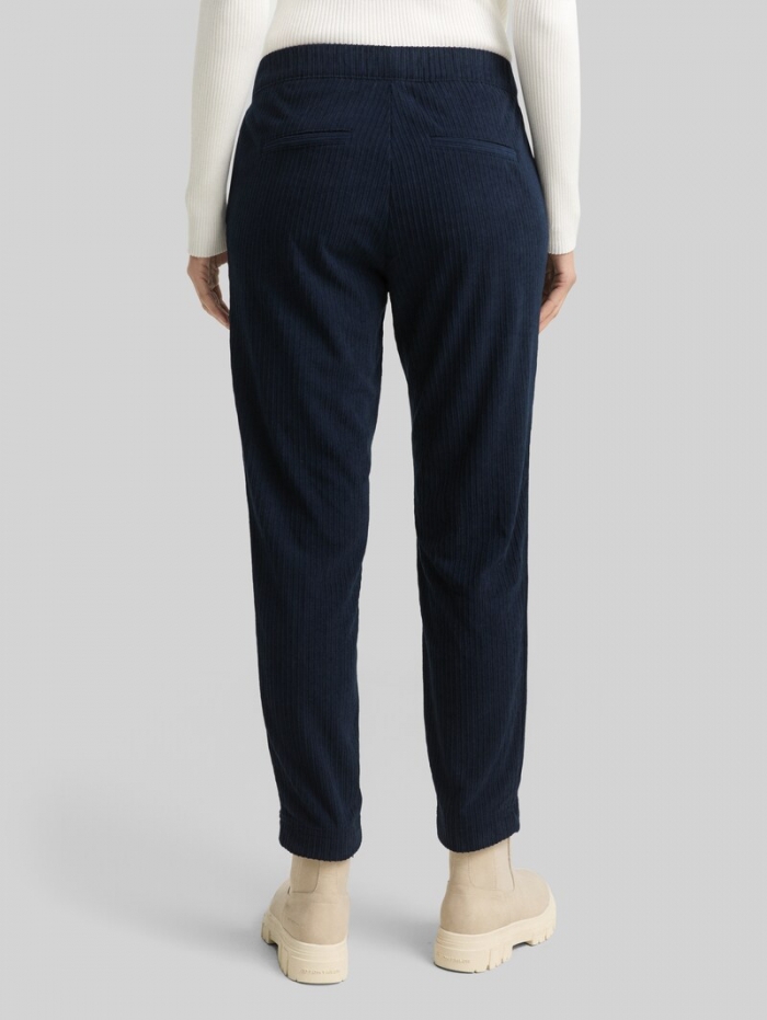Tom Tailor Loose Slim Cordhose - Sky Captain Blue Tom Tailor Loose Slim Cordhose - Sky Captain Blue