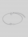 Tom Tailor Armband Infinity Silber 925 - Stein Zirkonia weiß - Silver Tom Tailor Armband Infinity Silber 925 - Stein Zirkonia weiß - Silver