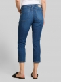 Tom Tailor TTLENE SLIM CROPPED Stretch Jeans mit Bindegürtel - Clean Mid Stone Blue Denim Tom Tailor TTLENE SLIM CROPPED Stretch Jeans mit Bindegürtel - Clean Mid Stone Blue Denim