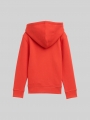 Tom Tailor Hoodie Sweatshirt mit Logo-Print - Soft Red