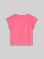 Tom Tailor T-Shirt mit Knoten-Detail - Flashy Pink